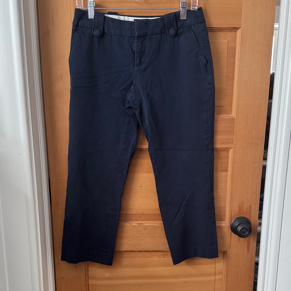 Banana Republic Navy ankle pant, 8